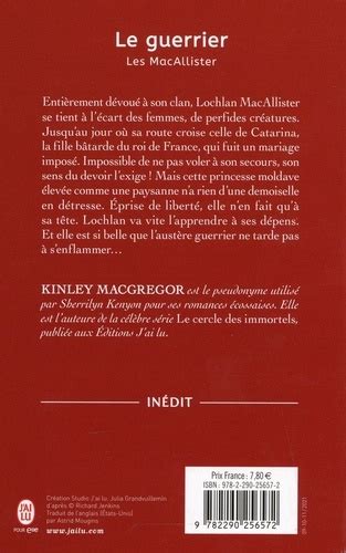 patrick kinley macgregor travaillant chez versace|Les MacAllister, Tome 7 : Le Guerrier .